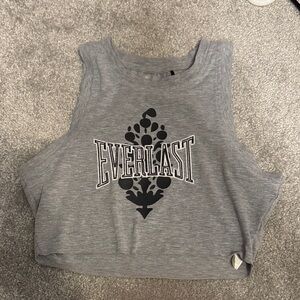 FP Movement by Free People Gray Sleeveless Crop Top